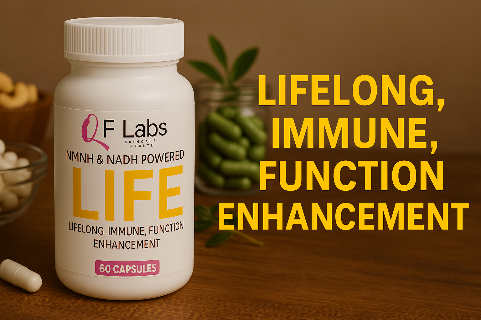 L.I.F.E. Supplement™ w/ NMNH and NADH - Age gracefully