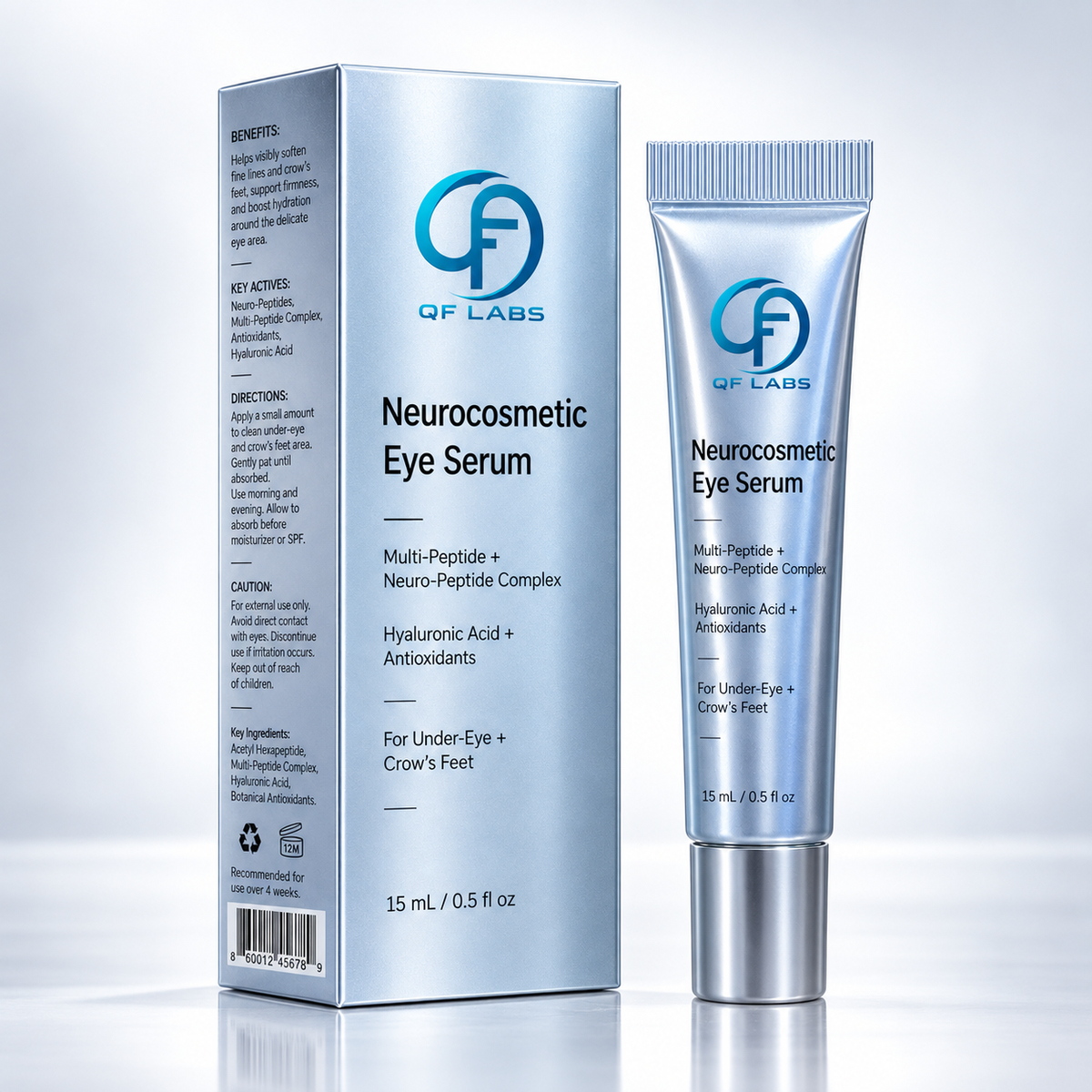 QF Neurocosmetic Eye Serum™ | Firming Peptide Care